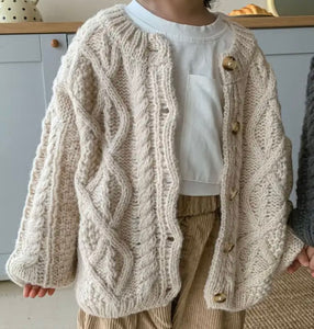 Cami Cable Knit Cardigan Sweater