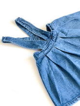 Load image into Gallery viewer, Tatum Denim Suspender Skirt
