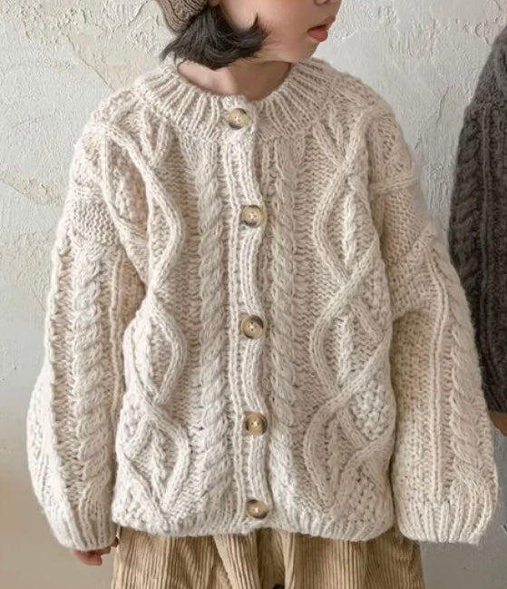 Cami Cable Knit Cardigan Sweater – Lessi's Closet