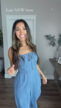 Load and play video in Gallery viewer, Denim Jumpsuit
