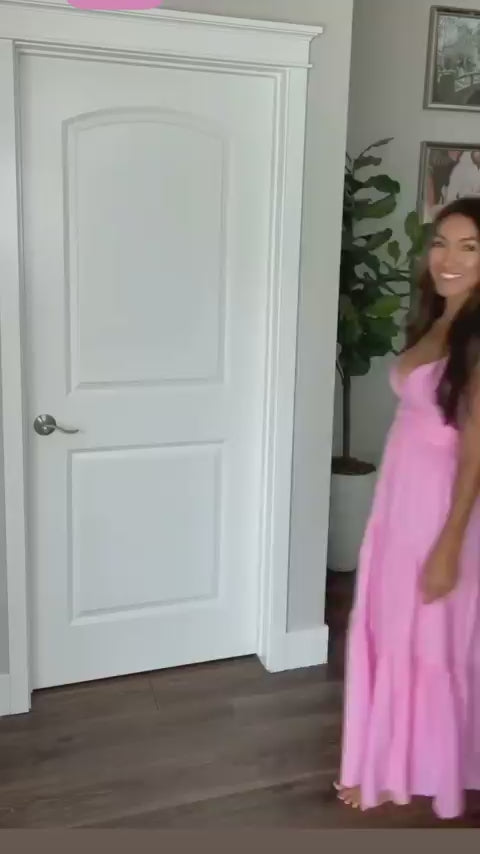 Pretty in pink dress