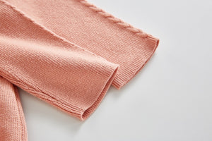 Mabel Knit Romper, Rose