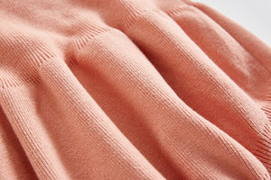 Mabel Knit Romper, Rose
