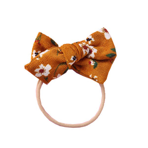 Frankie Corduroy Bow Hairband
