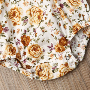 Jane Bubble Sleeve Romper