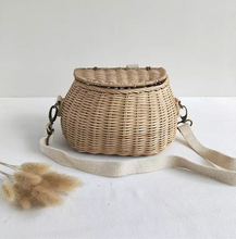Load image into Gallery viewer, Delilah Convertible Mini Bag, Wheat
