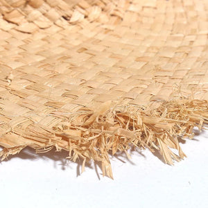 Kensley Frayed Straw Hat
