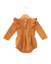 Load image into Gallery viewer, Mabel Knit Romper, Rust

