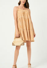 Load image into Gallery viewer, Kenzie Women&#39;s Gingham Tiered Sleeveless Dress
