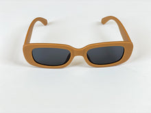 Load image into Gallery viewer, Beau Rectangular Retro Sunglasses, Mustard
