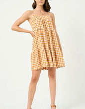 Load image into Gallery viewer, Kenzie Women&#39;s Gingham Tiered Sleeveless Dress
