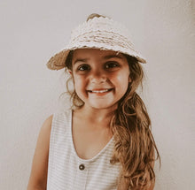 Load image into Gallery viewer, Calle Kids Rattan Sun Visor
