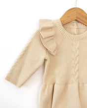 Load image into Gallery viewer, Mabel Knit Romper, Milk
