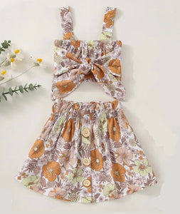 Astrid Floral Skirt Set