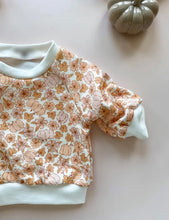 Load image into Gallery viewer, Boho Floral Pumpkin Sweater
