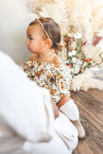 Load image into Gallery viewer, Jane Bubble Sleeve Romper
