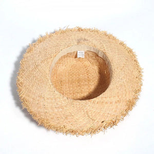 Kensley Frayed Straw Hat